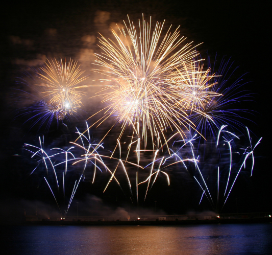 fireworks in Madeira